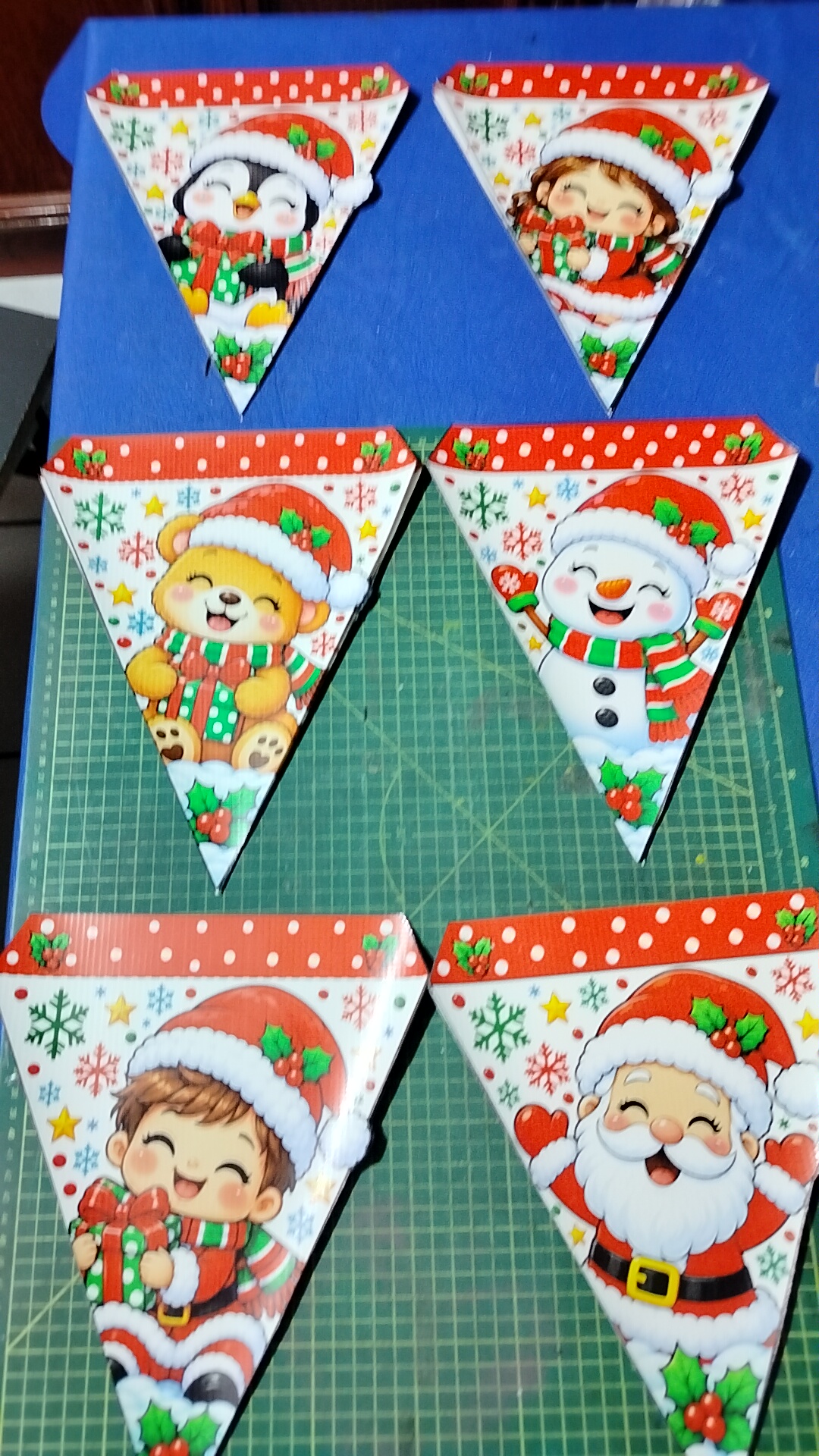 Banderines Navideños