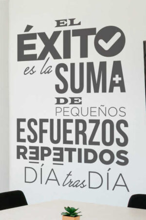 El éxito es la suma