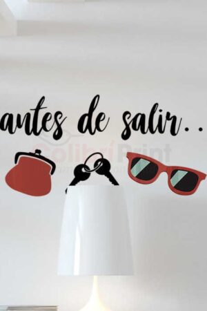 Vinilo Decorativo <marquee>Antes de Salir</marquee>