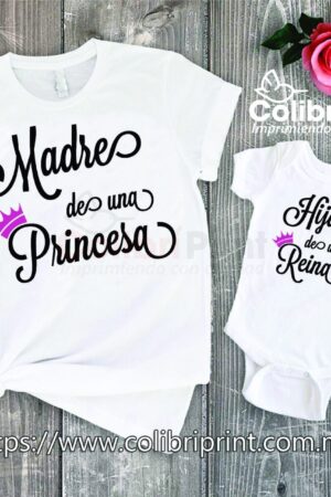 Playera Mamá e Hija | Duo Playeras