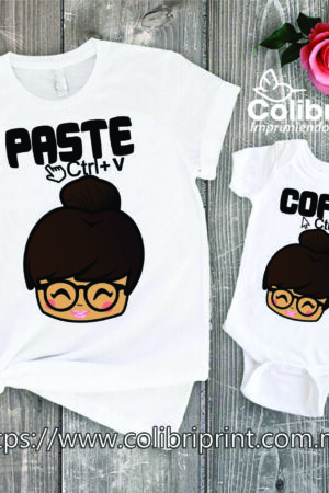 Playera Mamá e Hija | CTRL+C