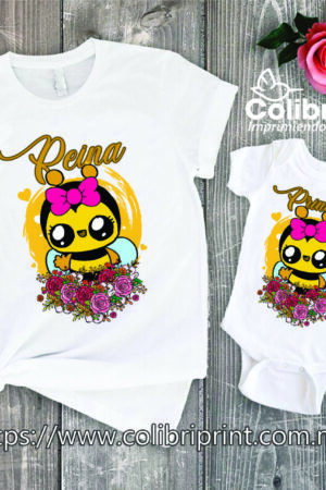 Playera Mamá e Hija | Abejita