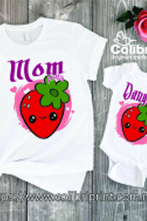 Playera Mamá e Hija | Fresita