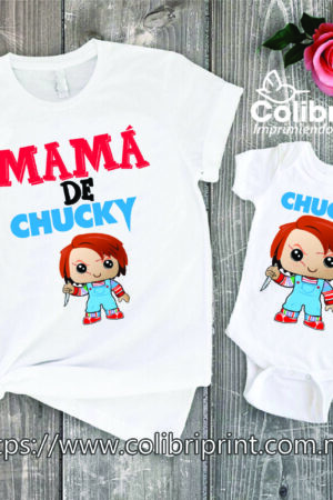 Playera Mamá e Hijo | Chucky
