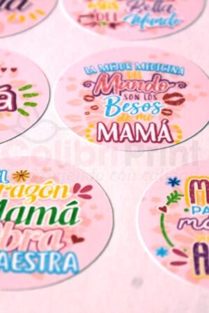 Etiquetas con adhesivo