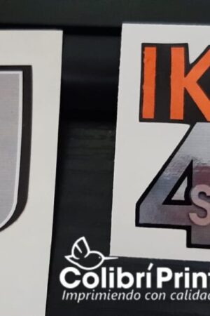 Calca metálica para casco de niño