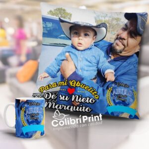 Cojin Personalizado 40x40cm sin Siper