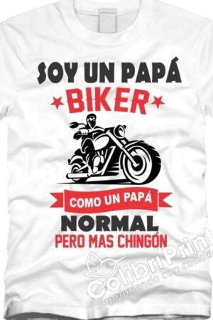 Playera papá Biker