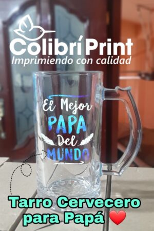 Tarro cervecero "El mejor papá"