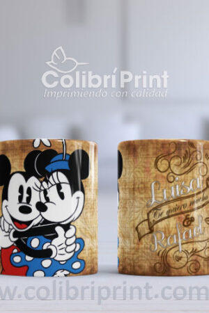 Mickey & Minie Frase Vintage