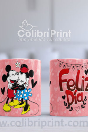 Mickey & Minie Feliz Día Abrazo