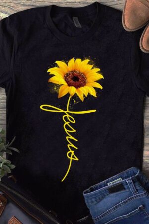 Playera de Girasol con nombre