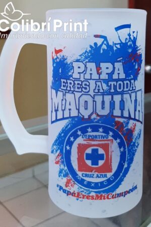 Tarro papá Cruz Azul