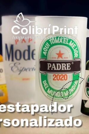Tarro y destapador personalizado