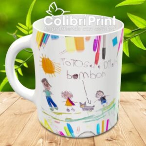 Taza personalizada con dibujo