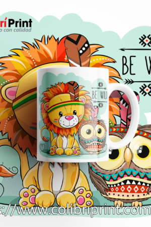 Colección de tazas "Mundo Salvaje"