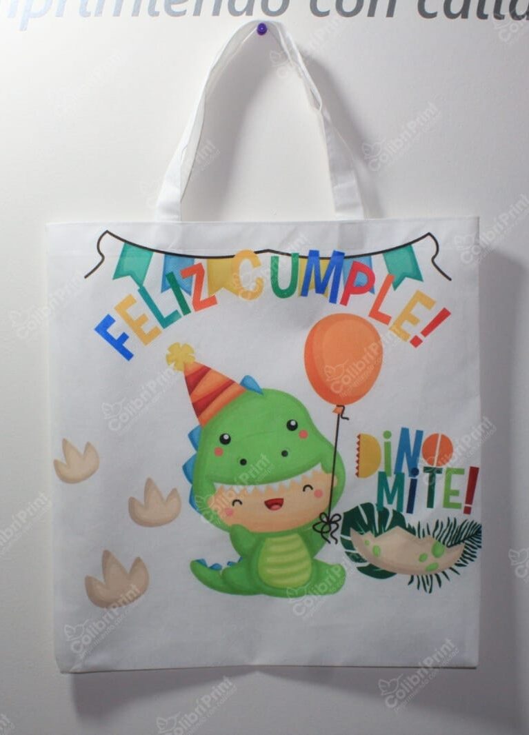 <marquee>Bolsa ecológica</marquee> DINO MITE!