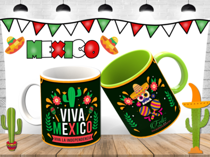 Colección Tazas mes patrio