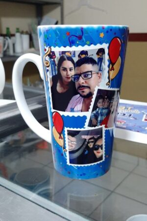 Taza cónica "Te Amamos"