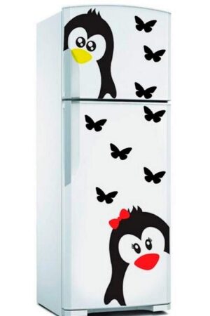 Pingüinos Enamorados para Refrigerador