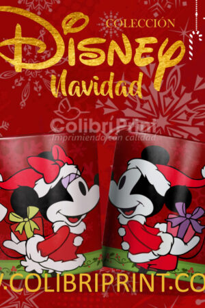 Tazas Navideñas Mickey & Minnie