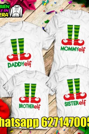 Playera Navideña Elf