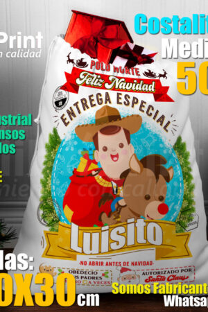 COSTALITOS NAVIDEÑOS 50cm x 70cm  Woody