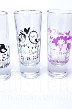 Tequilero Satinado con logotipo personalizado