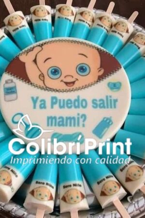 Party Pop Cake Baby Shower Niño