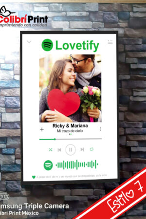 Cuadro decorativo lovetify pareja