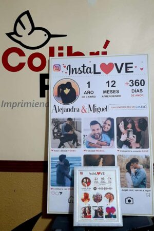 Cuadro Decorativo InstaLOVE