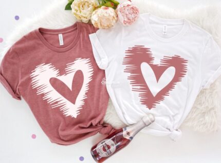 Playera Corazón Interior Colibrí Print