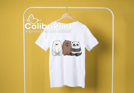 Playera Escandalosos Edicion 1 Colibrí Print