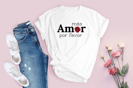Playera Personalizada Mas Amor Colibrí Print