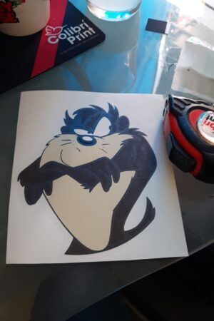 Calca Sticker Auto Taz Demonio de tazamania