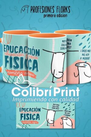 Colección tazas flork profesiones