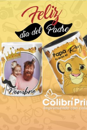 Taza Papá Tu Eres El Rey