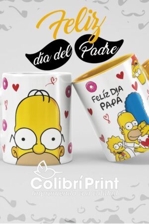 Taza Los Simpson Día Del Padre