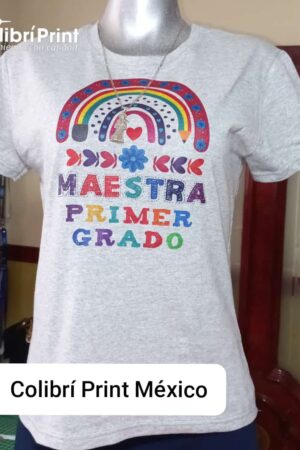 Playera Maestra Primer Grado