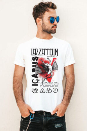 Led Zeppelin Playera Conmemorativa