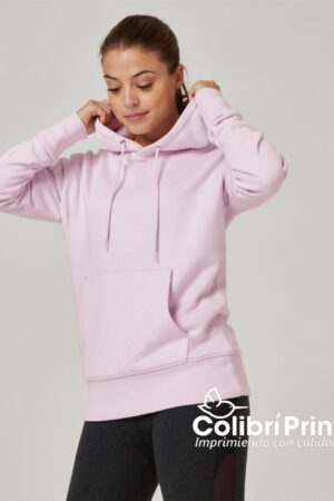 Sudadera Rosa con capucha