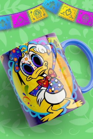Taza Disney día de muertos diseño 1