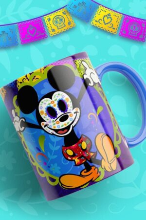 Taza Disney día de muertos diseño 2