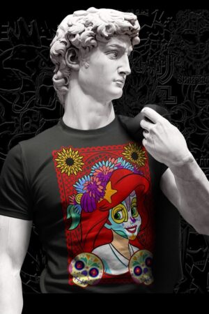 Playera catrina princesa diseño 10