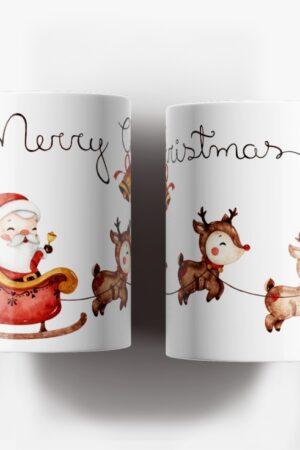 Taza Papá Noel diseño 2
