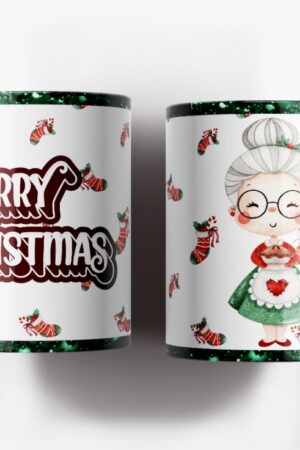 Taza Señora Claus diseño 2