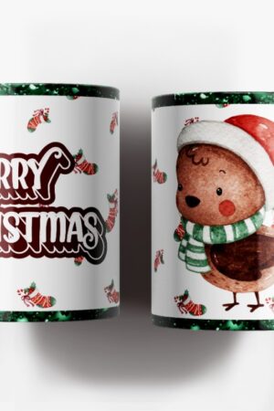 Taza Pajarito Navideño