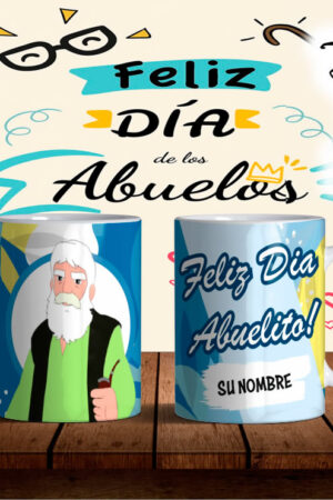 Taza día del abuelo diseño 5