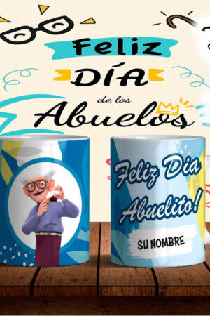 Taza día del abuelo diseño 4