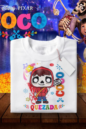 Playera Película Coco Diseño 1